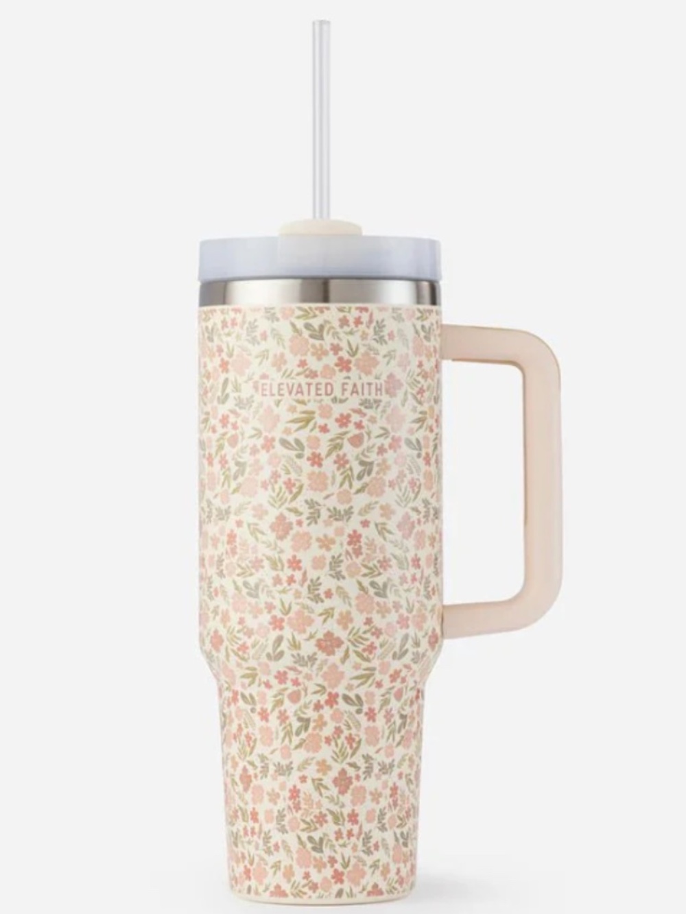 Elevated faith tumbler